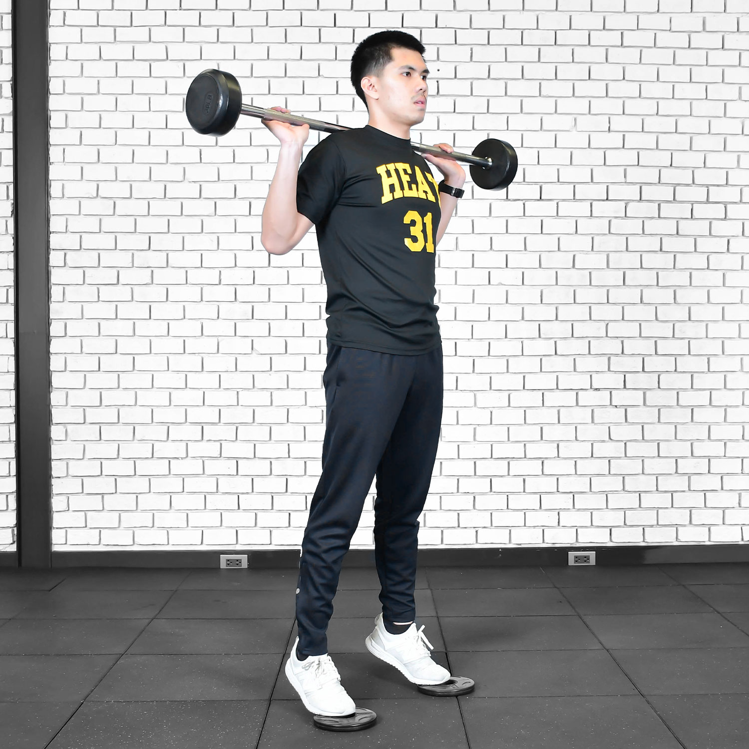 Standing Barbell Calf Raises