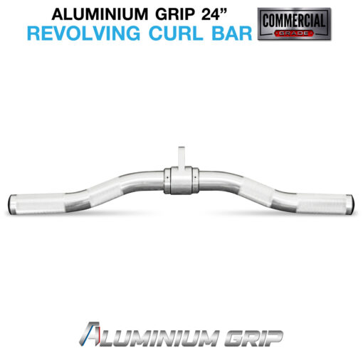 ALUMINIUM-GRIP บาร์ขนาด 24 นิ้ว Revolving Curl Bar (ALU-BAR-A)