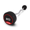 บาร์เบล แกนหยัก EZ หุ้มยาง IVADE ขนาด 20KG x 1 ชิ้น (MD3009-EZ)