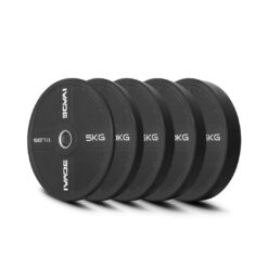 [PRE-ORDER 30 DAYS] ชุดแผ่นน้ำหนัก 5-25KG x 2 แผ่น Bumper Plate (รูขนาด 2 นิ้ว) รุ่น MD1056