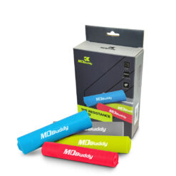 MDBuddy ชุดแผ่นยางยืดสำหรับ พิลาทิส โยคะ Resistance Band 4 ขนาด (MD1318)