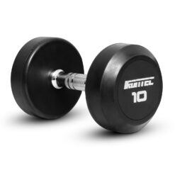 Alternative view of ดัมเบลกลม หุ้มยาง IRONTEC ขนาด 10KG x 2 ชิ้น (DB4012)