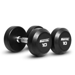 ดัมเบลกลม หุ้มยาง IRONTEC ขนาด 10KG x 2 ชิ้น (DB4012)