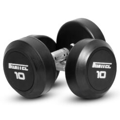 ดัมเบลกลม หุ้มยาง IRONTEC ขนาด 10KG x 2 ชิ้น (DB4012) - Image 3