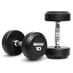 ดัมเบลกลม หุ้มยาง IRONTEC ขนาด 10KG x 2 ชิ้น (DB4012) - Image 4