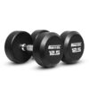 ดัมเบลกลม หุ้มยาง IRONTEC ขนาด 12.5KG x 2 ชิ้น (DB4012)