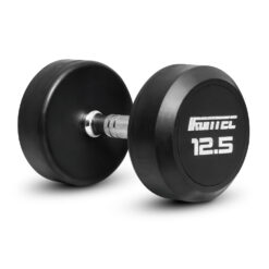 Alternative view of ดัมเบลกลม หุ้มยาง IRONTEC ขนาด 12.5KG x 2 ชิ้น (DB4012)