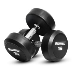 ดัมเบลกลม หุ้มยาง IRONTEC ขนาด 15KG x 2 ชิ้น (DB4012) - Image 3