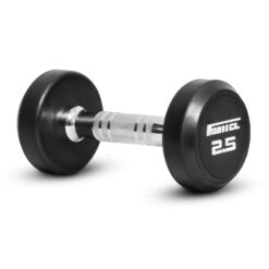 Alternative view of ดัมเบลกลม หุ้มยาง IRONTEC ขนาด 2.5KG x 2 ชิ้น (DB4012)