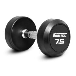 Alternative view of ดัมเบลกลม หุ้มยาง IRONTEC ขนาด 7.5KG x 2 ชิ้น (DB4012)