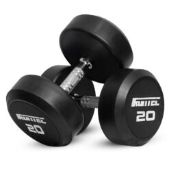 ดัมเบลกลม หุ้มยาง IRONTEC ขนาด 20KG x 2 ชิ้น (DB4012) - Image 3