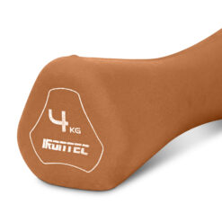 ดัมเบล 4KG (1 คู่ ) หุ้มยาง Neoprene สี Chocolate (MD7516) - Image 5