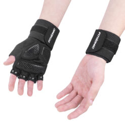 ถุงมือฟิตเนส (1 คู่) รุ่น FN-1-20480-BLACK - Image 4