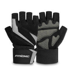 ถุงมือฟิตเนส (1 คู่) รุ่น FN-1-2061-BLACK