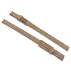 สายรัดข้อมือสำหรับยกย้ำหนัก สีน้ำตาล BROWN Weight Lifting Straps (1 คู่) รุ่น FN-3-0037-BROWN - Image 3