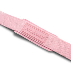 สายรัดข้อมือสำหรับยกย้ำหนัก สีชมพู PINK Weight Lifting Straps (1 คู่) รุ่น FN-3-0037-PINK - Image 4