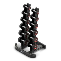 ชุดดัมเบลกลม MD2104 พร้อมชั้นวาง  2.5-15KG 6 คู่ รวม 105 kg - Image 3