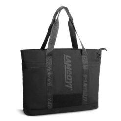 LAMGOYI กระเป๋าโท้ท สายฟิตเนส Fitness Tote Bag รุ่น FLOW สีดำ (Black)