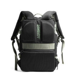 LAMGOYI กระเป๋าเป้ สายฟิตเนส GYM & HYROX Backpack 35L รุ่น TRAIN สีดำ-เขียว (Black-Green) - Image 3