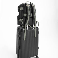 LAMGOYI กระเป๋าเป้ สายฟิตเนส GYM & HYROX Backpack 35L รุ่น TRAIN สีดำ-เขียว (Black-Green) - Image 4