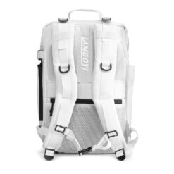 LAMGOYI กระเป๋าเป้ สายฟิตเนส GYM & HYROX Backpack 35L รุ่น TRAIN สีขาว (White) - Image 3