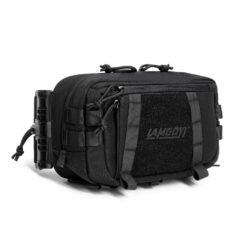 Alternative view of LAMGOYI กระเป๋าคาดอก สายฟิตเนส GYM & HYROX Chest Bag Cross Body รุ่น FORCE สีดำ (Black)