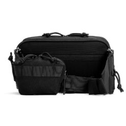 LAMGOYI กระเป๋าคาดอก สายฟิตเนส GYM & HYROX Chest Bag Cross Body รุ่น FORCE สีดำ (Black) - Image 4