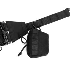 LAMGOYI กระเป๋าคาดอก สายฟิตเนส GYM & HYROX Chest Bag Cross Body รุ่น FORCE สีดำ (Black) - Image 5