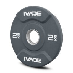 Alternative view of แผ่นน้ำหนัก HRX Competition Series รุ่น PRO URETHANE 2KG x 2 แผ่น (MD1066)