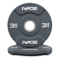 แผ่นน้ำหนัก HRX Competition Series รุ่น PRO URETHANE 3KG x 2 แผ่น (MD1066) - Image 3