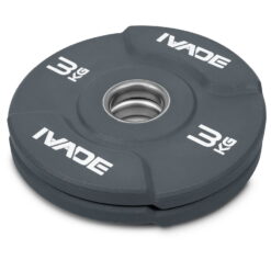 แผ่นน้ำหนัก HRX Competition Series รุ่น PRO URETHANE 3KG x 2 แผ่น (MD1066) - Image 5