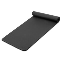 เสื่อออกกำลังกาย เสื่อโยคะ PVC หนา 6มิล สีเทา  (MD9010) - Image 3