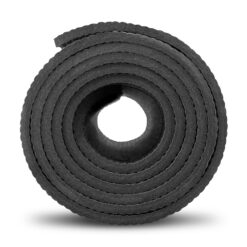 เสื่อออกกำลังกาย เสื่อโยคะ PVC หนา 6มิล สีเทา  (MD9010) - Image 5