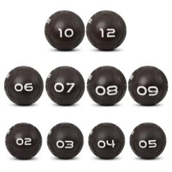 Alternative view of ชุด 2-IN-1 ลูกบอลน้ำหนัก 2-12KG Medicine & Slam Ball สี DARK CHOCOLATE