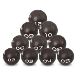 ชุด 2-IN-1 ลูกบอลน้ำหนัก 2-12KG Medicine & Slam Ball สี DARK CHOCOLATE