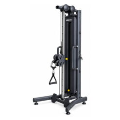 เครื่อง Functional Trainer Single Station แผ่นน้ำหนักเหล็ก 70KG รุ่น CXS70